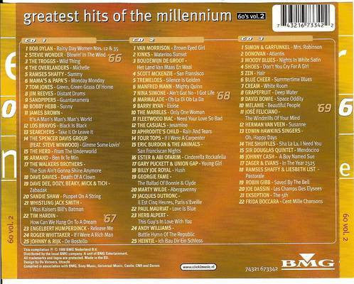 Various : Greatest Hits Of The Millennium 60's Vol. 2 (3xCD, Comp)