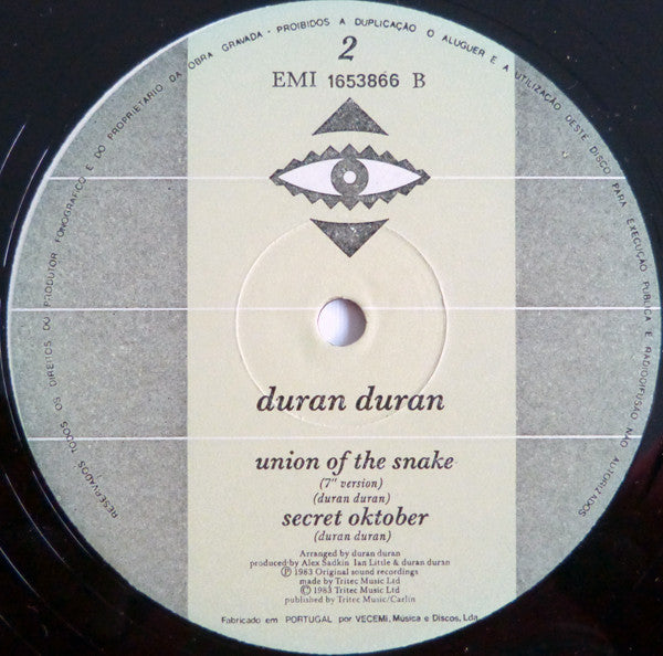 Duran Duran : Union Of The Snake (Extended Remix) (12")