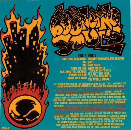 The Bouncing Souls : Hopeless Romantic (CD, Album)