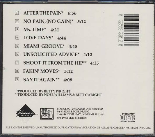 Betty Wright : Mother Wit (CD, Album)