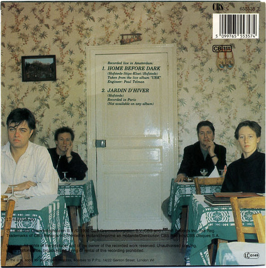The Nits : Home Before Dark (7", Single)