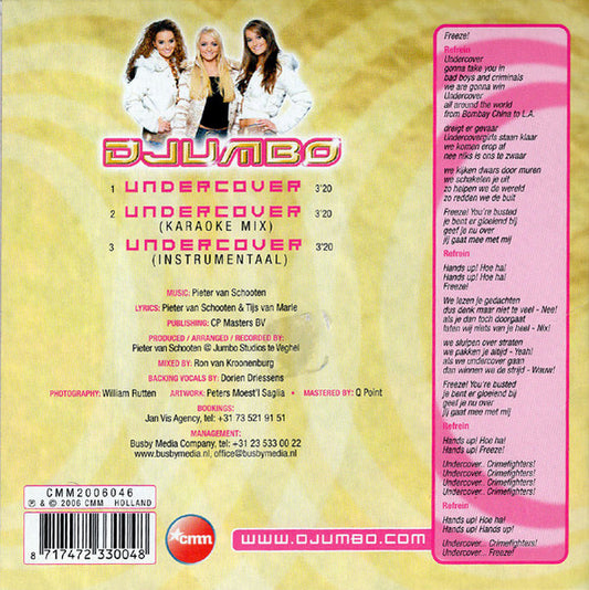 Djumbo : Undercover (CD, Single)
