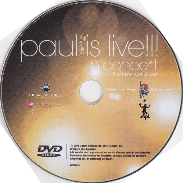 Paul McCartney : Paul Is Live (DVD-V)