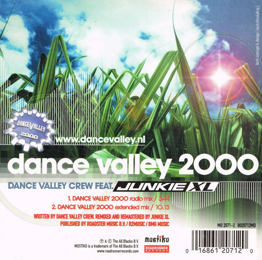Dance Valley Crew Feat. Junkie XL : Dance Valley 2000 (CD, Single)