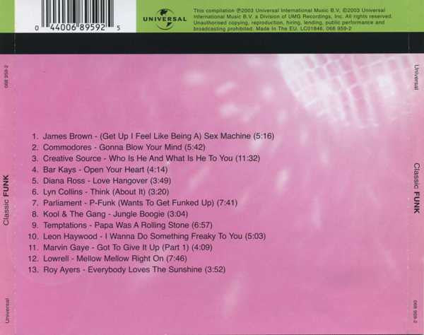 Various : Classic Funk (CD, Comp, RM)