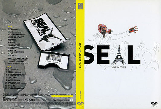 Seal : Live In Paris (DVD-V, PAL + CD, Album)