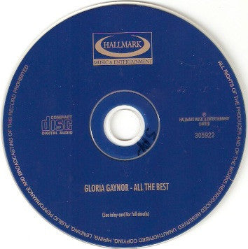 Gloria Gaynor : All The Best (CD, Album, RE)