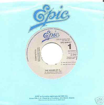 Confetti's : The Sound Of C... (7", S/Sided, Promo, Gre)