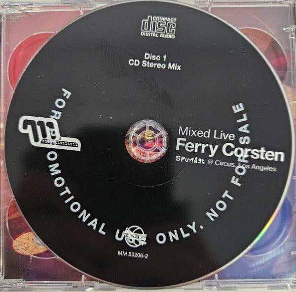 Ferry Corsten : Mixed Live: Spundae @ Circus, Los Angeles (CD, Mixed, Promo + DVD, NTSC)