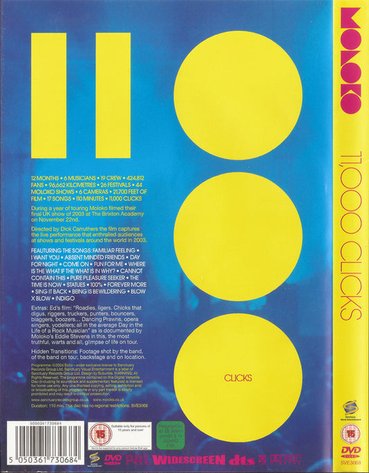 Moloko : 11,000 Clicks (DVD-V, PAL, DVD)