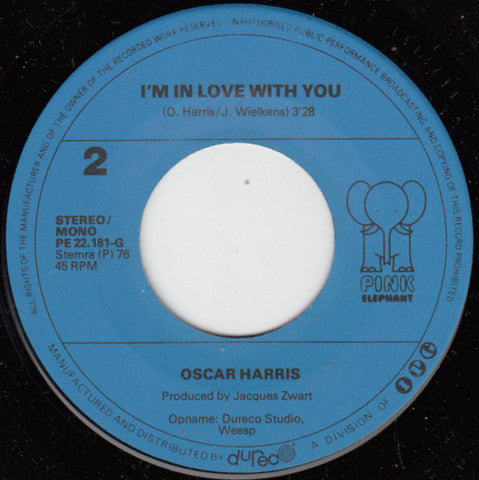 Oscar Harris : Since I Met You Baby (7", Single)
