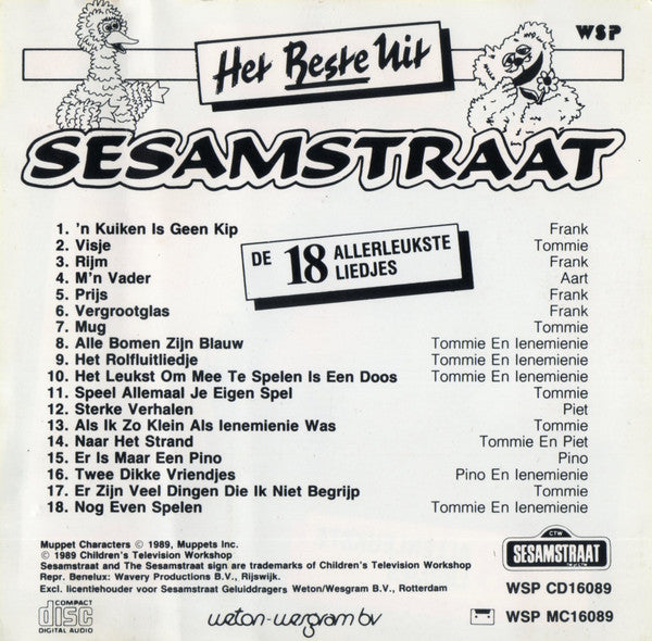 Sesamstraat : Het Beste Uit Sesamstraat Deel 2 (CD)