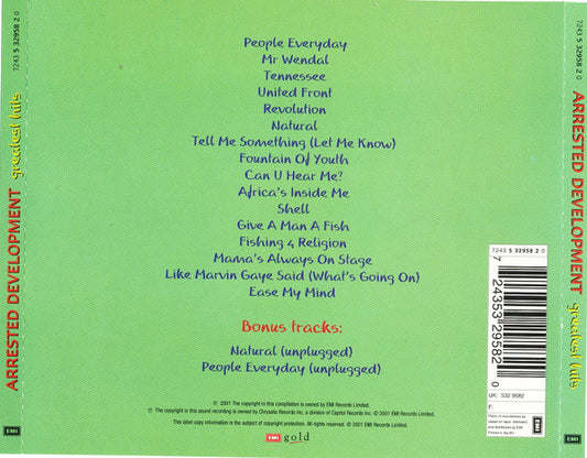 Arrested Development : Greatest Hits (CD, Comp)