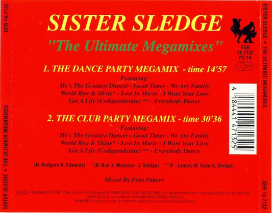 Sister Sledge : The Ultimate Megamixes (CD, Comp, Mixed)