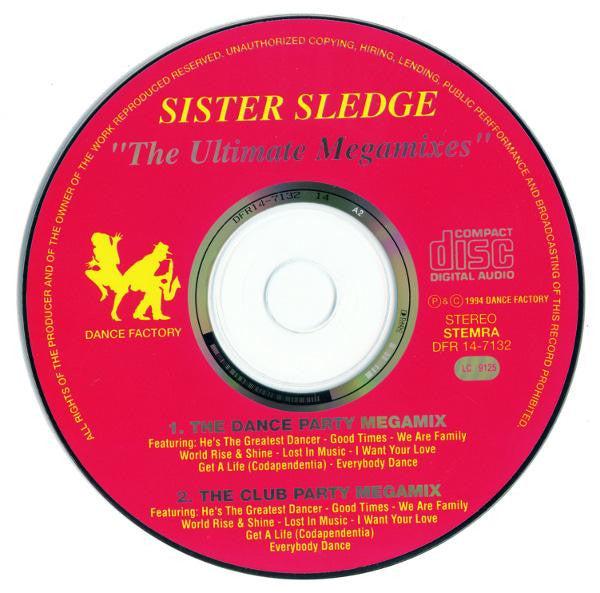 Sister Sledge : The Ultimate Megamixes (CD, Comp, Mixed)