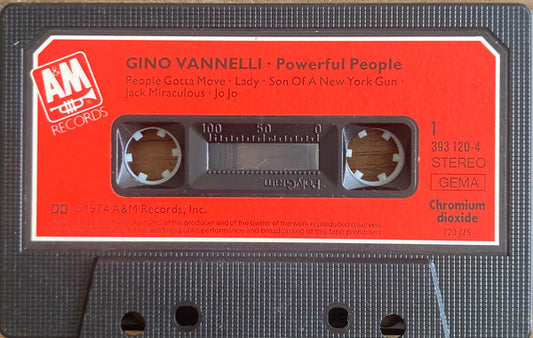 Gino Vannelli : Powerful People (Cass, Album)