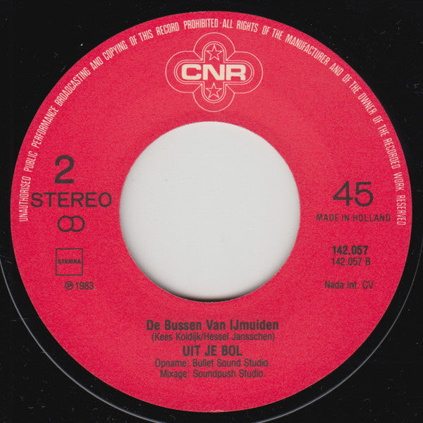 Uit Je Bol : Draai Er Niet Omheen (7", Single)