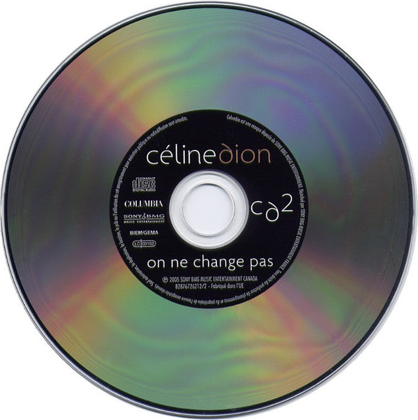 Céline Dion : On Ne Change Pas (2xCD, Album, Comp)