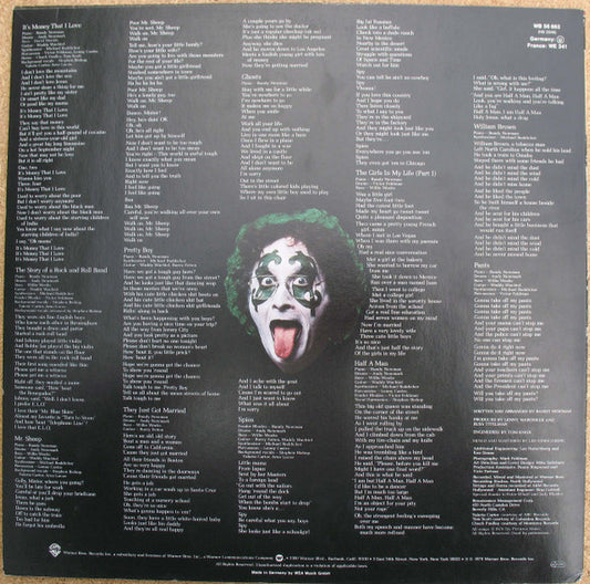Randy Newman : Born Again (LP, Album)