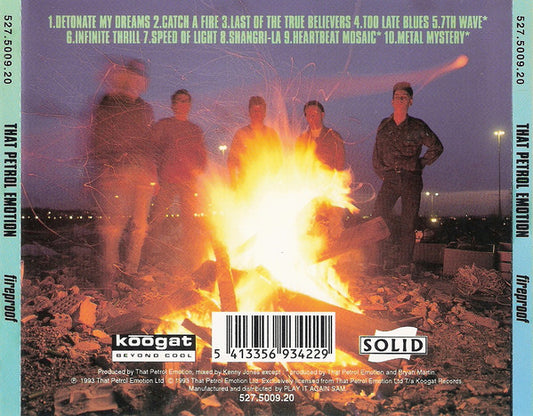 That Petrol Emotion : Fireproof (CD, Album)