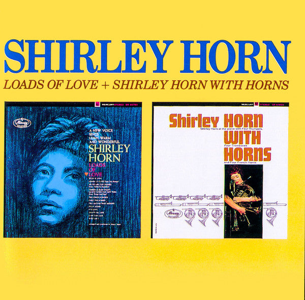 Shirley Horn : Loads Of Love + Shirley Horn With Horns (CD, Comp, RE, RM)