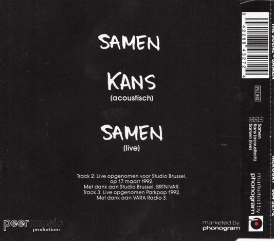 The Scene (2) : Samen (CD, Single)