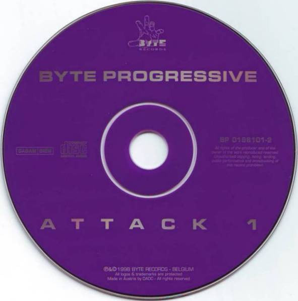 Various : Byte Progressive Attack 1 (CD, Comp)