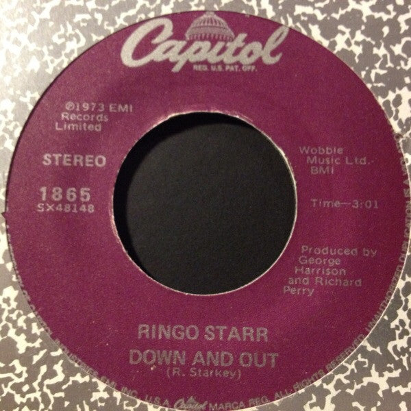 Ringo Starr : Photograph (7", Single, RE)