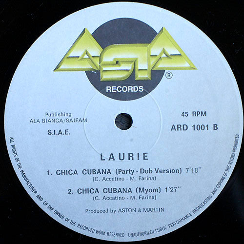 Laurie : Chica Cubana (12")