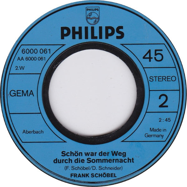 Frank Schöbel : Komm, Komm, Komm... / Schön War Der Weg Durch Die Sommernacht (7", Single)