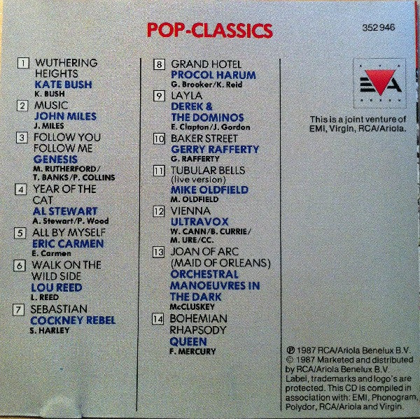 Various : Pop Classics (CD, Comp)