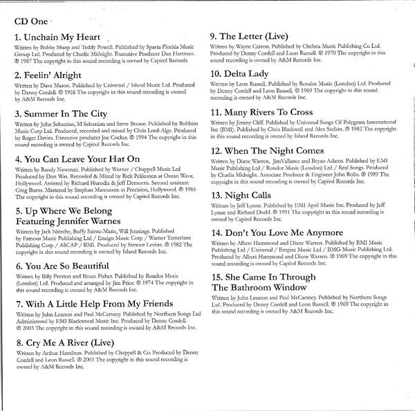 Joe Cocker : The Ultimate Collection 1968-2003 (2xCD, Comp, EMI)