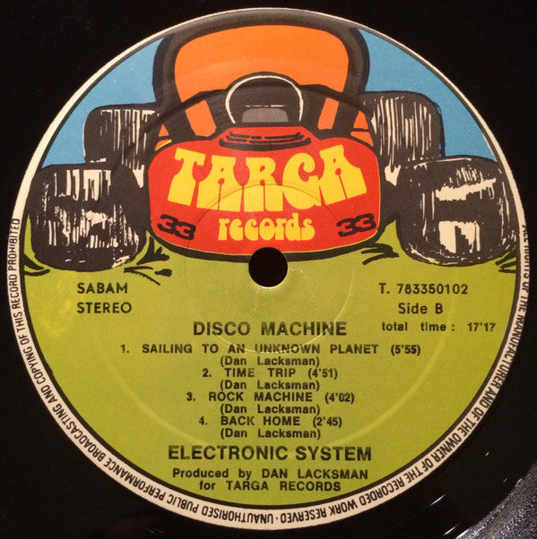 Electronic System : Disco Machine (LP, Album)