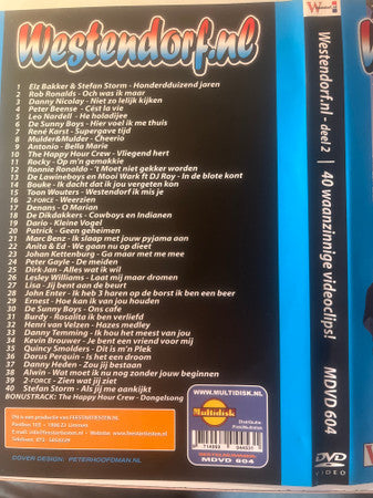 Various : Westendorf.nl | 40 Waanzinnige Videoclips Deel 2 (DVD-V)