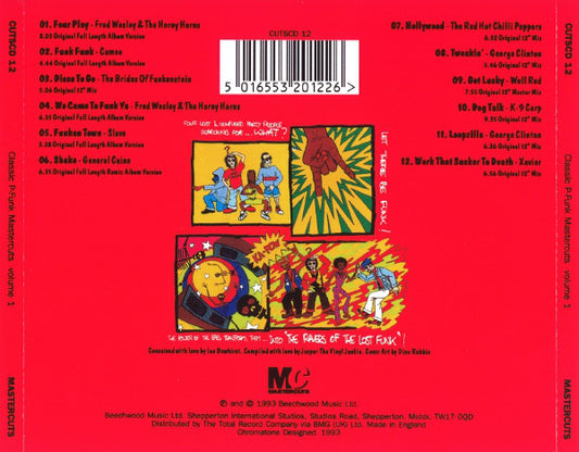 Various : Classic P-Funk Mastercuts Volume 1 (CD, Comp)