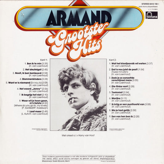 Armand : Grootste Hits (LP, Comp)