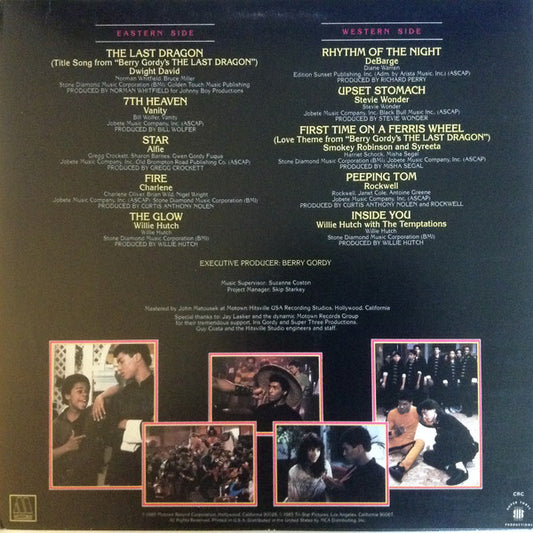 Various : Berry Gordy's The Last Dragon (Original Motion Picture Soundtrack) (LP, Album, Comp)