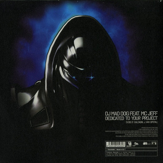 DJ Mad Dog Feat. MC Jeff : Dedicated To Your Project (Project Hardcore 2011 Official Anthem) (10", S/Sided)