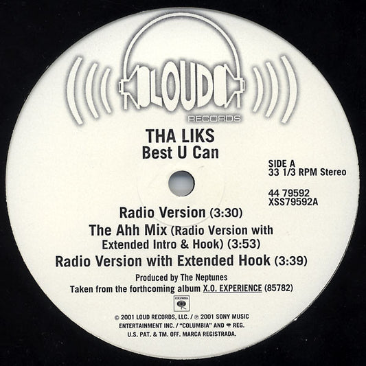 Tha Alkaholiks : Best U Can (12", Single)