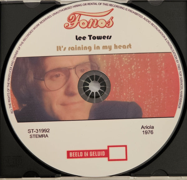 Lee Towers : It's Raining In My Heart (CDr, Album)