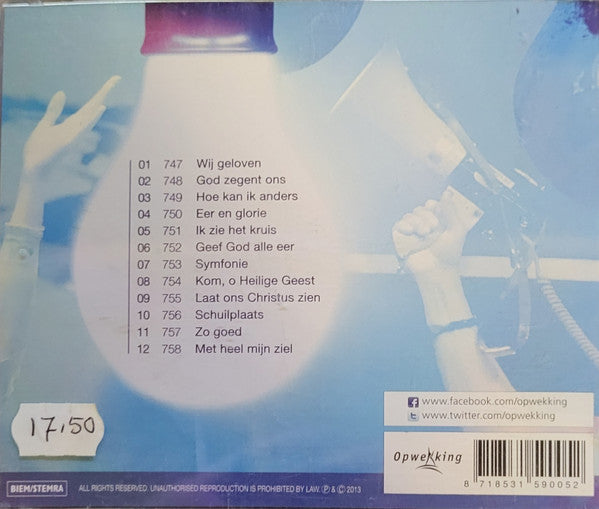 Opwekking : Opwekkingsliederen 37 (Nummers 747-758) (CD, Album)