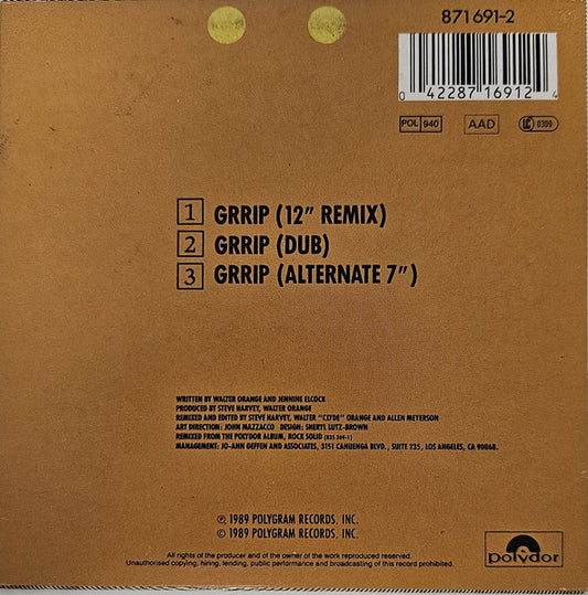 Commodores : Grrip (CD, Maxi, Car)