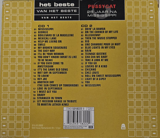 Pussycat (2) : 25 Jaar Na Mississippi (2xCD, Comp, Sli)