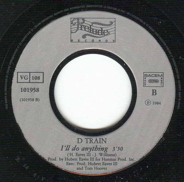 D-Train : Thank You (7")