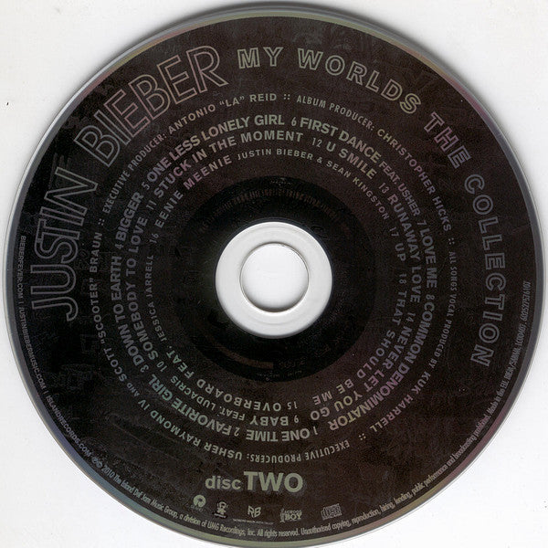 Justin Bieber : My Worlds: The Collection (2xCD, Comp)
