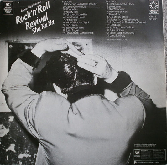 Sha Na Na : Golden Hour Presents Rock 'N' Roll Revival Sha Na Na (LP, Comp)