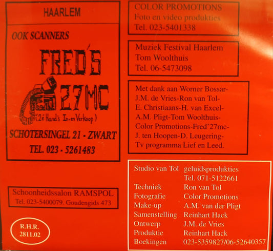 Reinhart Hack (2) : Mijn Stamcafé (CD, Album)