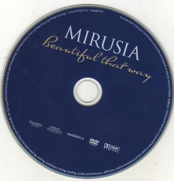 Mirusia Louwerse : Beautiful That Way (Live In Holland) (DVD-V)
