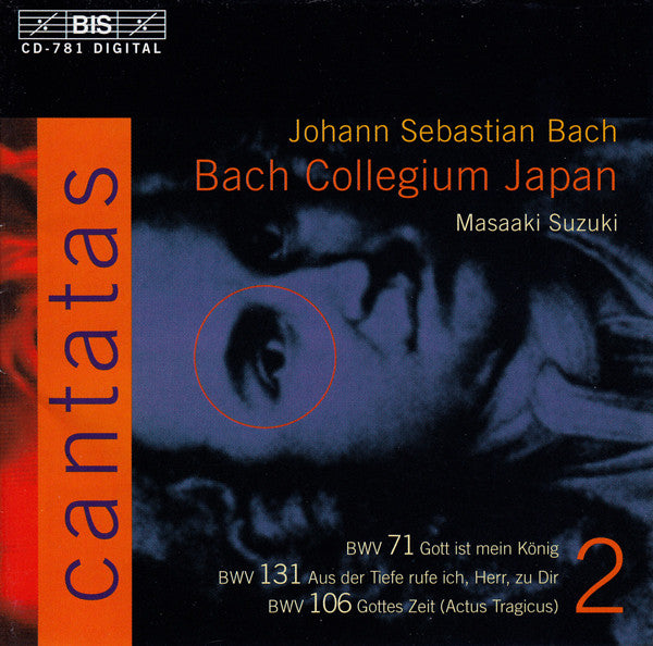 Johann Sebastian Bach - Bach Collegium Japan, Masaaki Suzuki : Cantatas 2: BWV 71 Gott Ist Mein König; BWV 131 Aus Der Tiefe Rufe Ich, Herr, Zu Dir; BWV 106 Gottes Zeit (Actus Tragicus) (CD, Album)