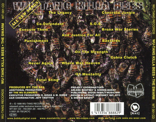 RZA Presents Wu-Tang Killa Bees : The Swarm (Volume 1) (CD, Album)